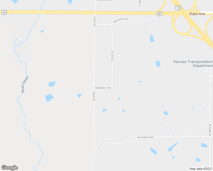 map of restaurants, bars, coffee shops, grocery stores, and more near 14120 Sandusky Avenue in Bonner Springs