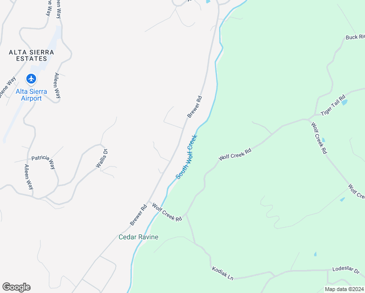 map of restaurants, bars, coffee shops, grocery stores, and more near 17257 Brewer Road in Grass Valley