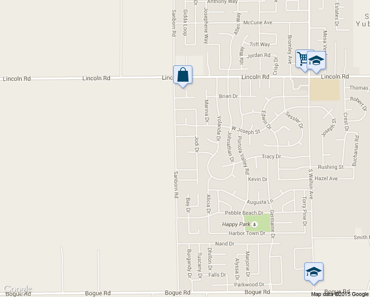 map of restaurants, bars, coffee shops, grocery stores, and more near 2051 Sunrise Court in Yuba City