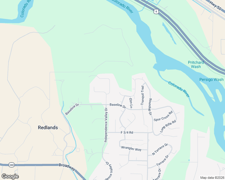 map of restaurants, bars, coffee shops, grocery stores, and more near 708 Washington Court in Grand Junction