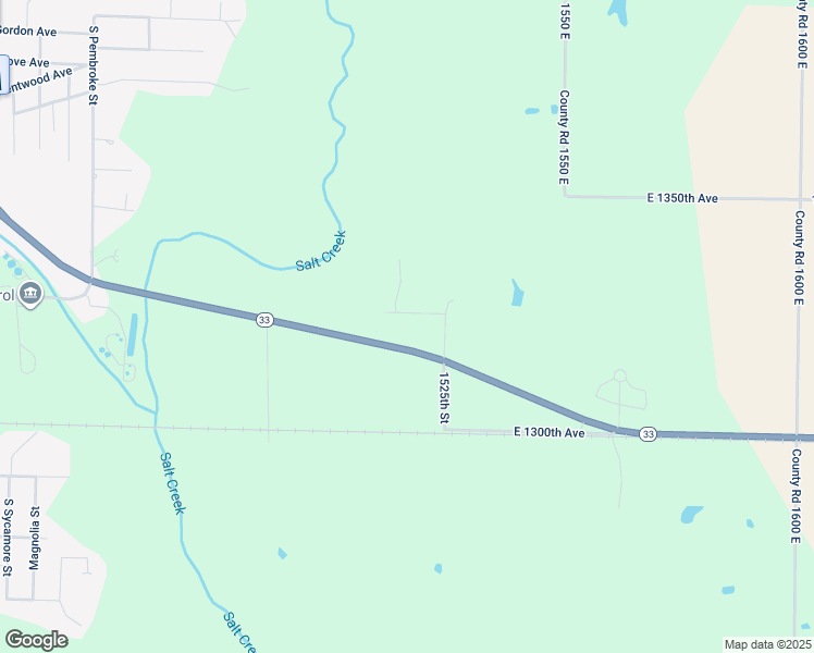 map of restaurants, bars, coffee shops, grocery stores, and more near 1736 South Willow Street in Effingham