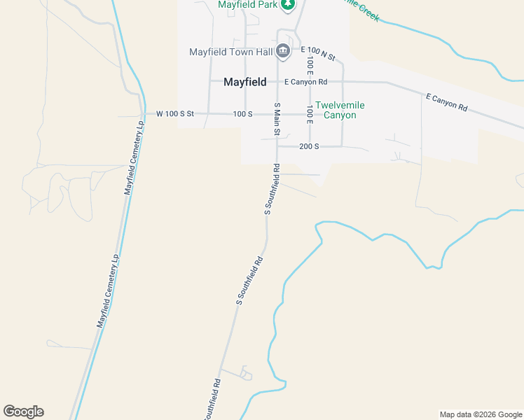 map of restaurants, bars, coffee shops, grocery stores, and more near in Mayfield