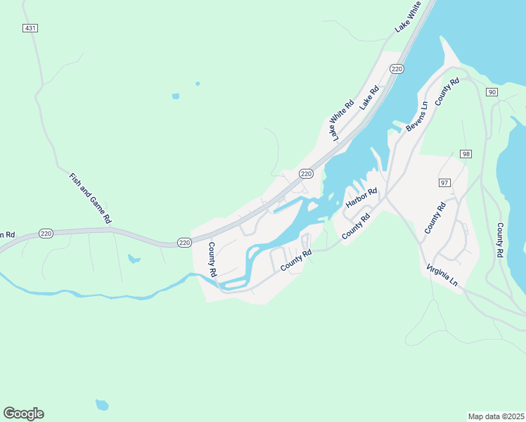 map of restaurants, bars, coffee shops, grocery stores, and more near 4308 Ohio 220 in Waverly