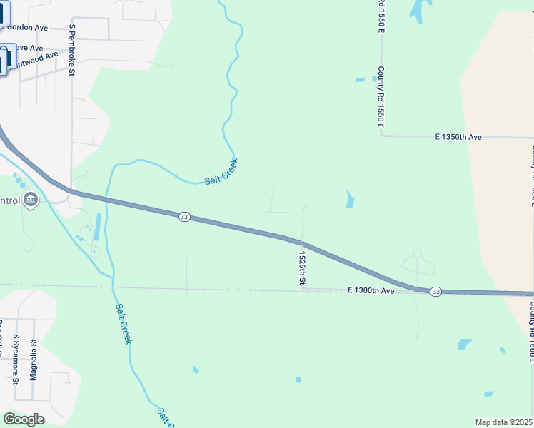map of restaurants, bars, coffee shops, grocery stores, and more near 1736 South Willow Street in Effingham