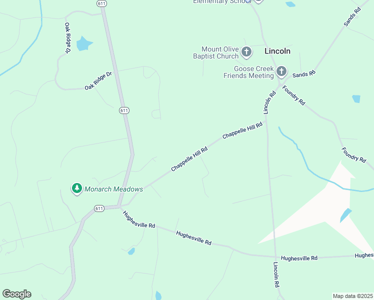 map of restaurants, bars, coffee shops, grocery stores, and more near 37618 Chappelle Hill Road in Purcellville