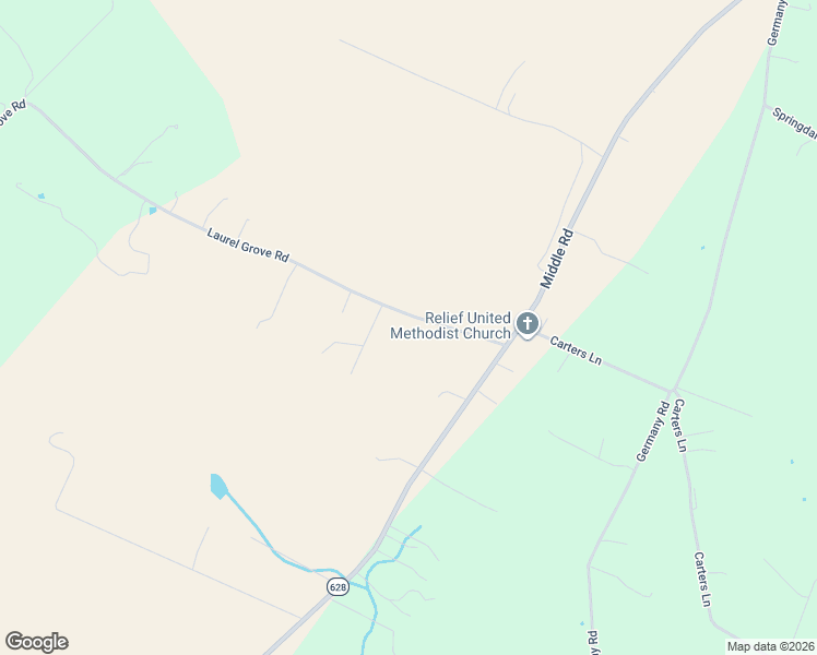 map of restaurants, bars, coffee shops, grocery stores, and more near 233 Laurel Grove Road in Winchester