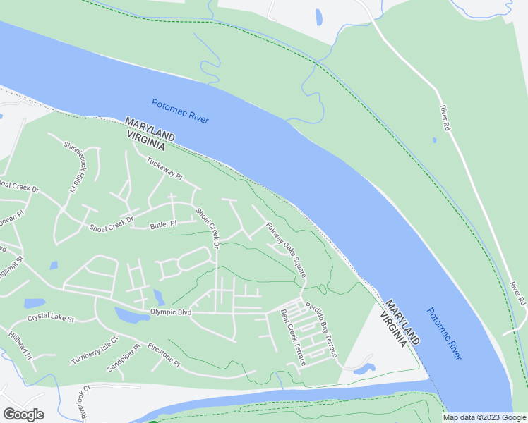 map of restaurants, bars, coffee shops, grocery stores, and more near 18310 Fairway Oaks Square in Leesburg