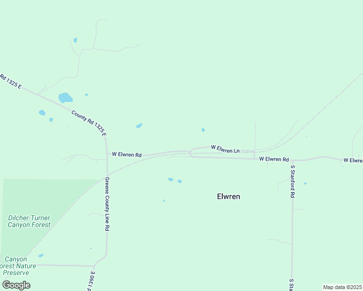 map of restaurants, bars, coffee shops, grocery stores, and more near 9620 West Elwren Road in Bloomington