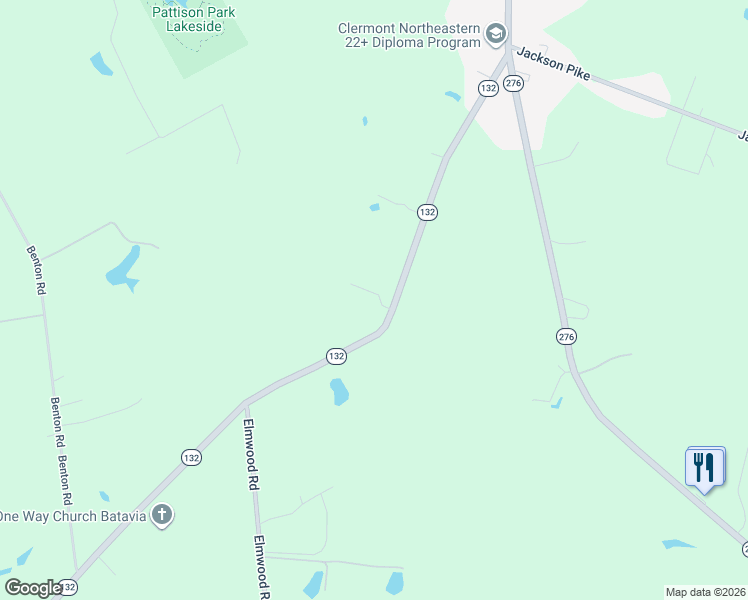 map of restaurants, bars, coffee shops, grocery stores, and more near 1761 Prestige Trace in Batavia