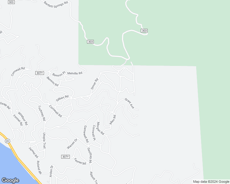 map of restaurants, bars, coffee shops, grocery stores, and more near 6293 Selby Road in Lucerne