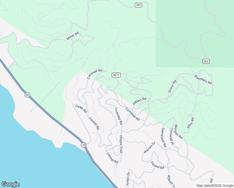 map of restaurants, bars, coffee shops, grocery stores, and more near 5702 Cornwall Road in Nice