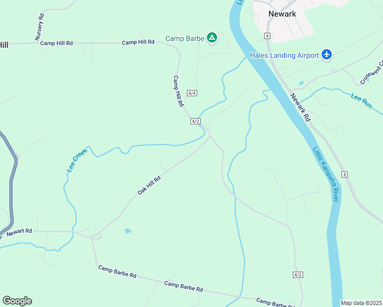 map of restaurants, bars, coffee shops, grocery stores, and more near 1003 Camp Barbe Road in Elizabeth