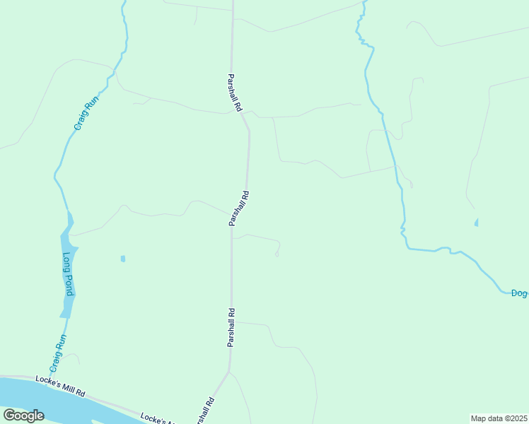 map of restaurants, bars, coffee shops, grocery stores, and more near 2371 Parshall Road in Berryville