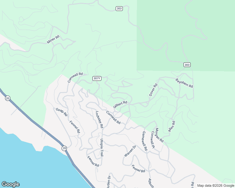 map of restaurants, bars, coffee shops, grocery stores, and more near 5788 Stanhope Road in Lucerne