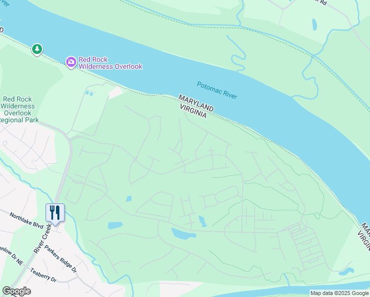 map of restaurants, bars, coffee shops, grocery stores, and more near 18254 Cypress Point Terrace in Leesburg