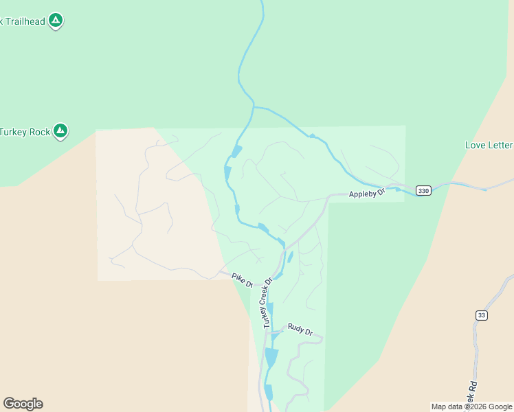 map of restaurants, bars, coffee shops, grocery stores, and more near Durelli Drive in Teller County