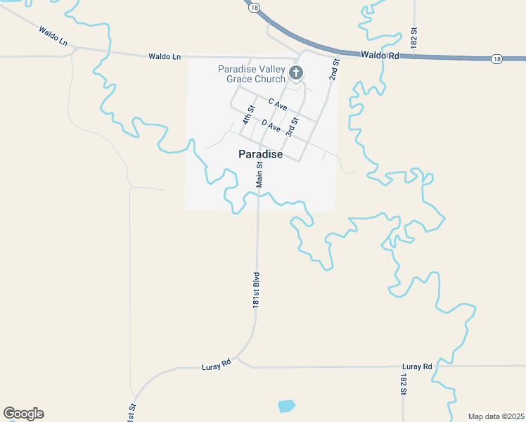 map of restaurants, bars, coffee shops, grocery stores, and more near 399 Main Street in Paradise