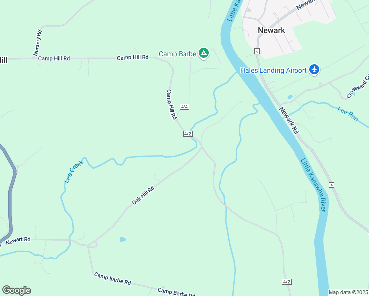 map of restaurants, bars, coffee shops, grocery stores, and more near 1003 Camp Barbe Road in Elizabeth