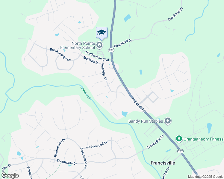 map of restaurants, bars, coffee shops, grocery stores, and more near 942 Surfridge Drive in Hebron