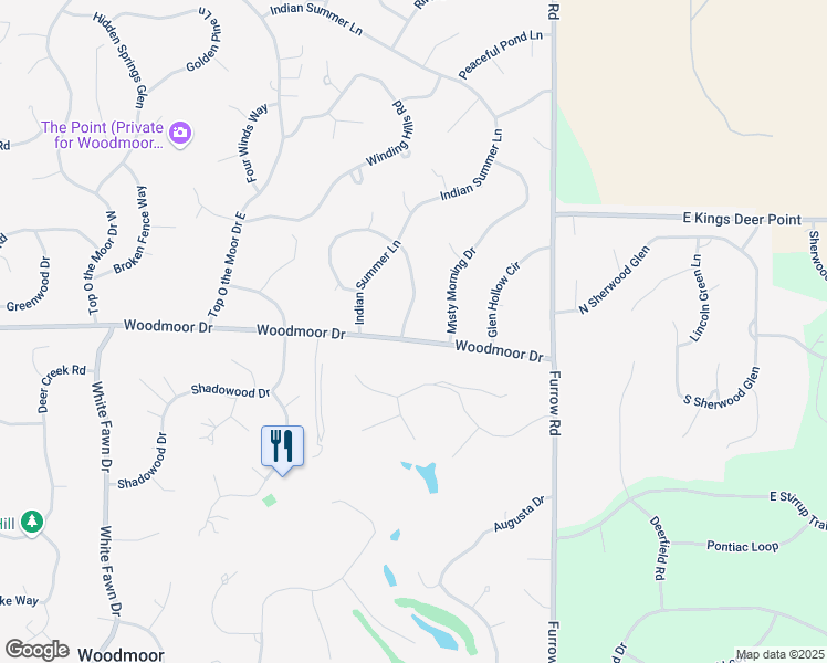 map of restaurants, bars, coffee shops, grocery stores, and more near 19275 Rim of the World Drive in Monument