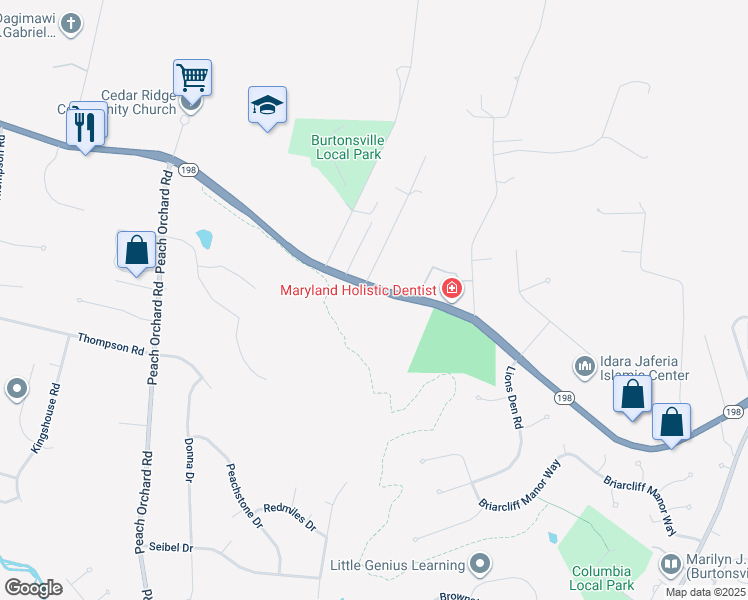 2831 Spencerville Road, Burtonsville MD Walk Score