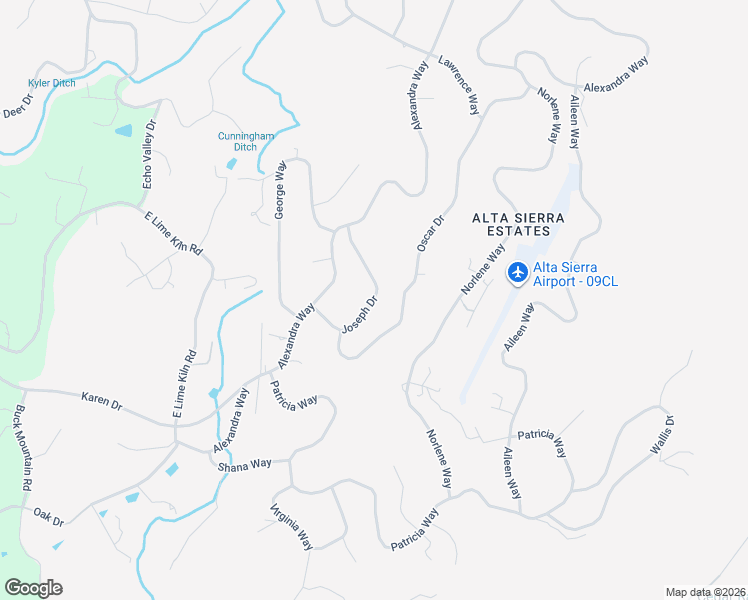 map of restaurants, bars, coffee shops, grocery stores, and more near 18801 Joseph Drive in Grass Valley