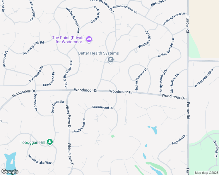 map of restaurants, bars, coffee shops, grocery stores, and more near 820 Woodmoor Drive in Monument