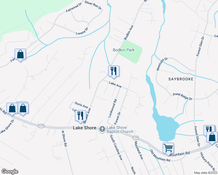 map of restaurants, bars, coffee shops, grocery stores, and more near 8365 Hilda Avenue in Pasadena