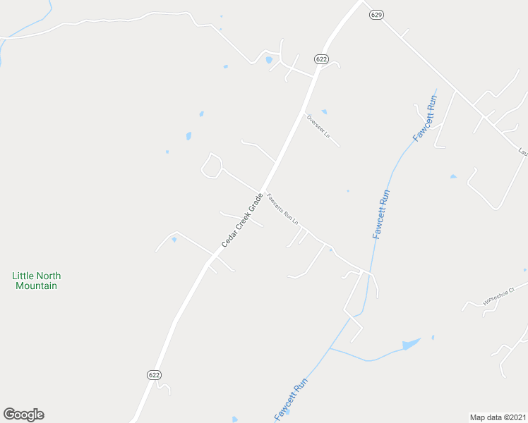 map of restaurants, bars, coffee shops, grocery stores, and more near 4791 Cedar Creek Grade in Winchester