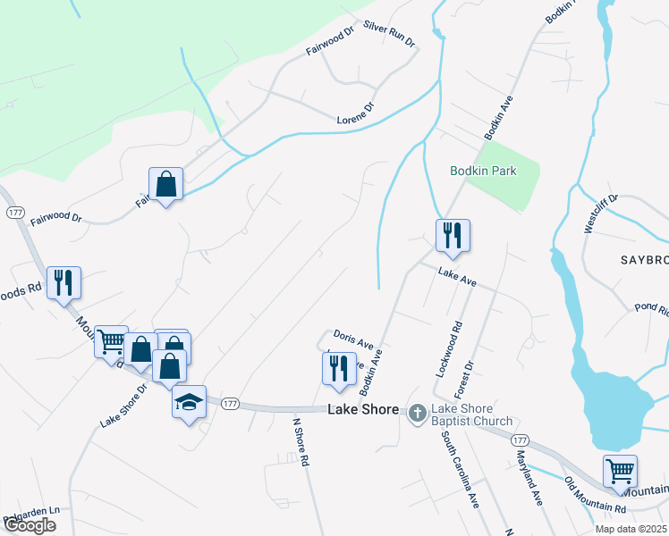 map of restaurants, bars, coffee shops, grocery stores, and more near 8408 Alvin Road in Pasadena