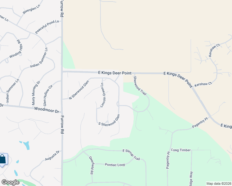 map of restaurants, bars, coffee shops, grocery stores, and more near 10 South Sherwood Glen in Monument