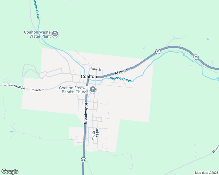 map of restaurants, bars, coffee shops, grocery stores, and more near 21 Church Street in Wellston