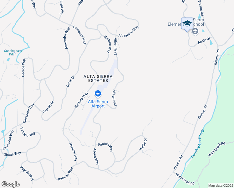 map of restaurants, bars, coffee shops, grocery stores, and more near 18215 Jamie Lee Court in Grass Valley