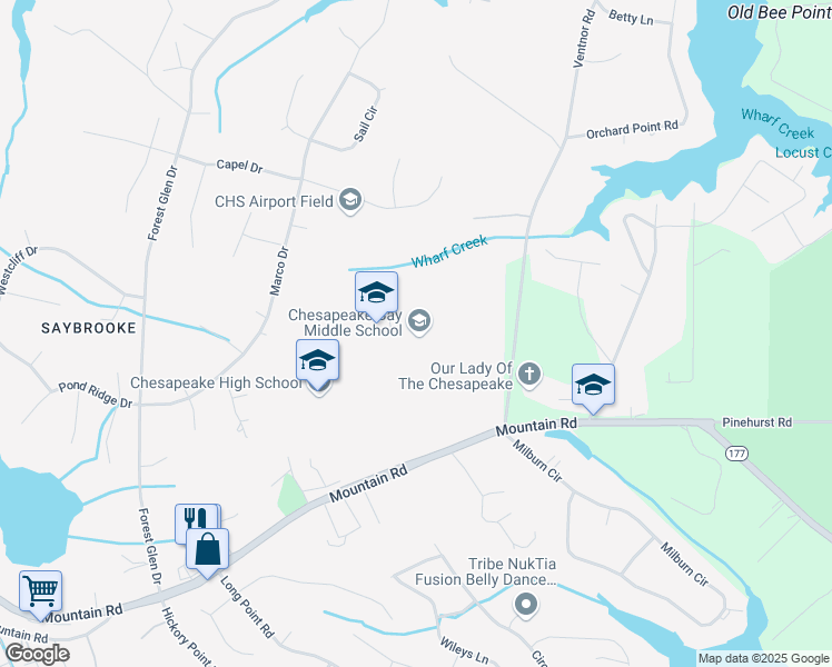 map of restaurants, bars, coffee shops, grocery stores, and more near 4804 Mountain Road in Pasadena