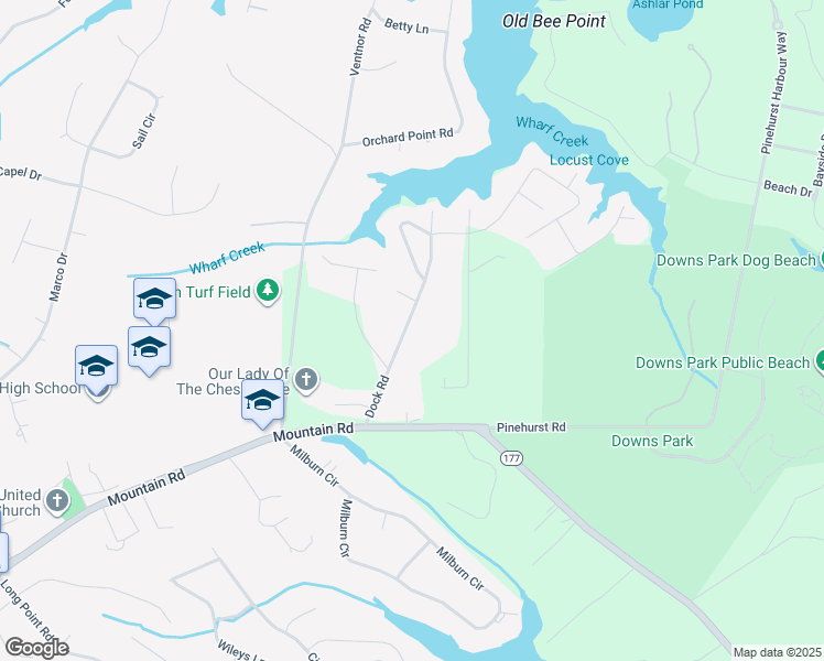 map of restaurants, bars, coffee shops, grocery stores, and more near 8329 Dock Road in Pasadena