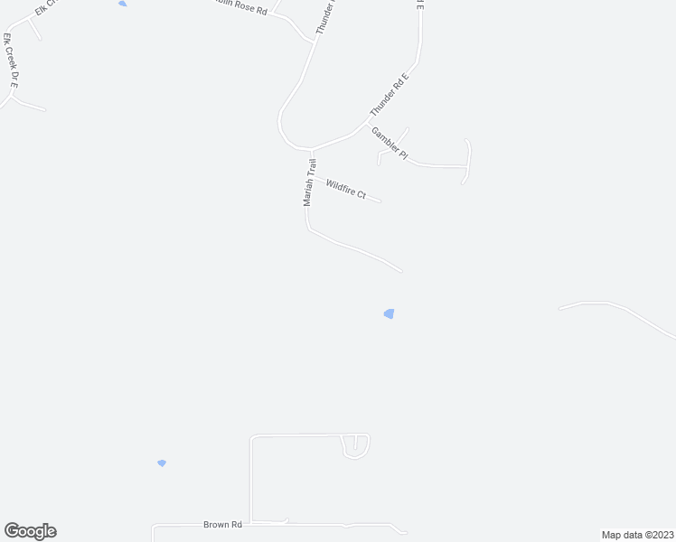 map of restaurants, bars, coffee shops, grocery stores, and more near 19275 Mariah Trail in Colorado Springs