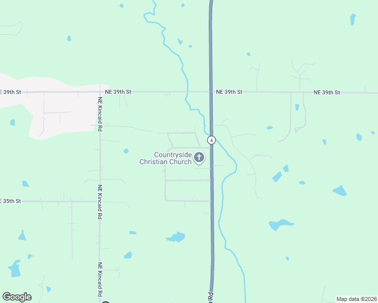 map of restaurants, bars, coffee shops, grocery stores, and more near 2715 Northeast 37th Street in Topeka