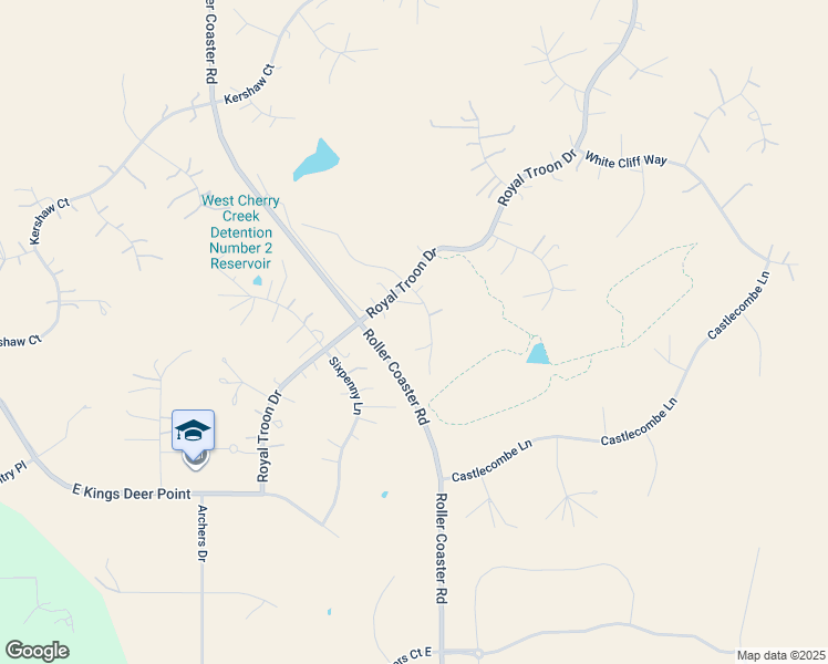 map of restaurants, bars, coffee shops, grocery stores, and more near 19170 Lochmere Court in Monument