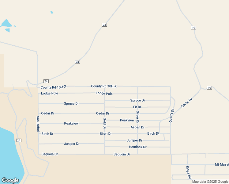 map of restaurants, bars, coffee shops, grocery stores, and more near 399 Lodge Pole in Twin Lakes