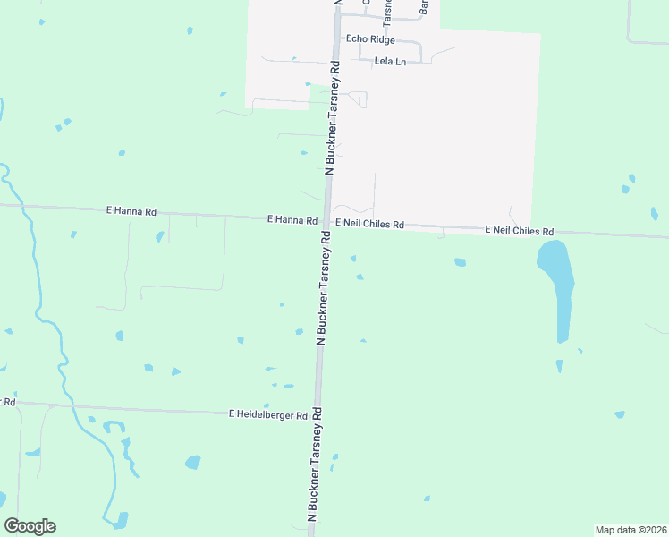 map of restaurants, bars, coffee shops, grocery stores, and more near 901 North Buckner Tarsney Road in Buckner