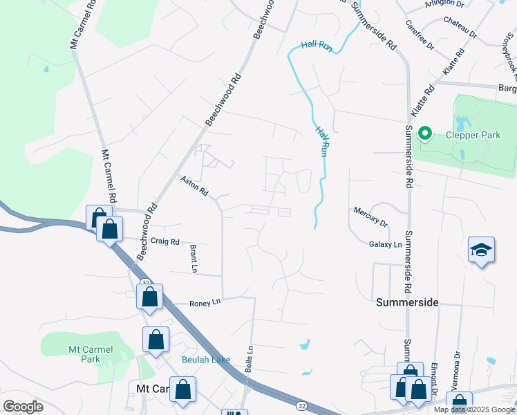 map of restaurants, bars, coffee shops, grocery stores, and more near 526 Elm Tree Court in Cincinnati