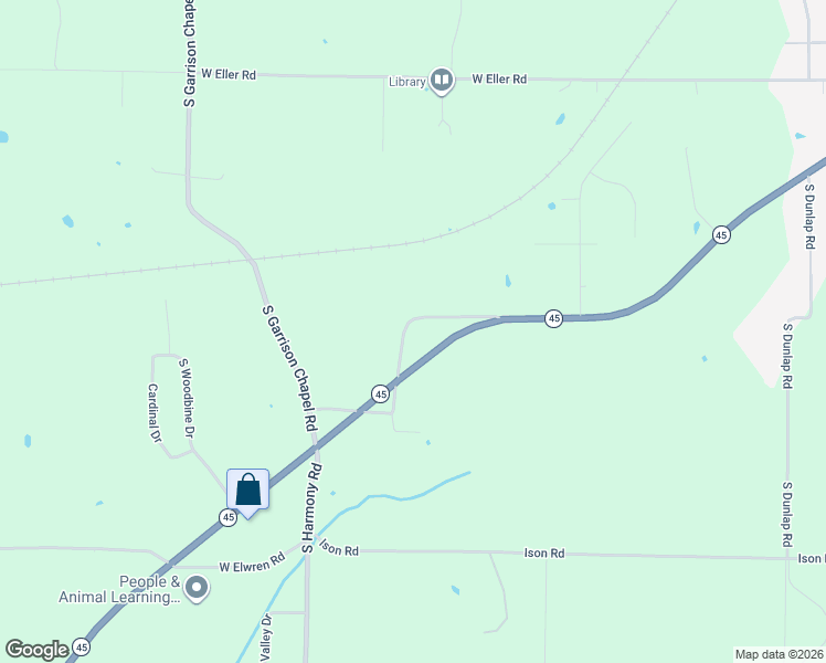 map of restaurants, bars, coffee shops, grocery stores, and more near 7250 Highway 45 in Bloomington
