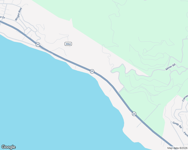 map of restaurants, bars, coffee shops, grocery stores, and more near 4627 State Highway 20 in Nice