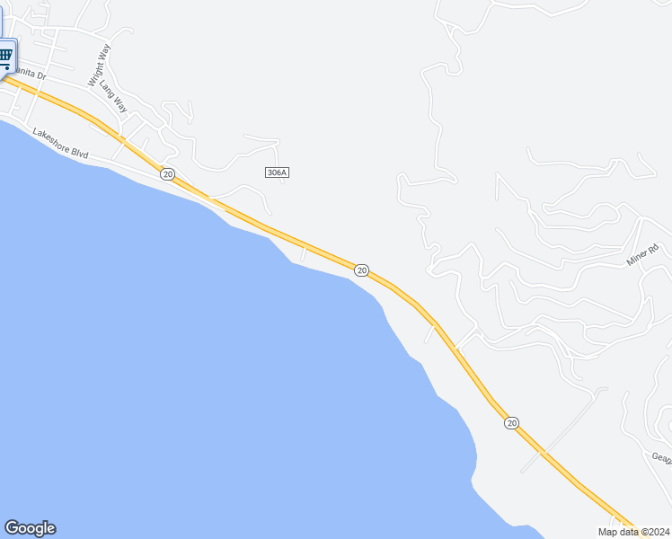 map of restaurants, bars, coffee shops, grocery stores, and more near 4571 California 20 in Nice