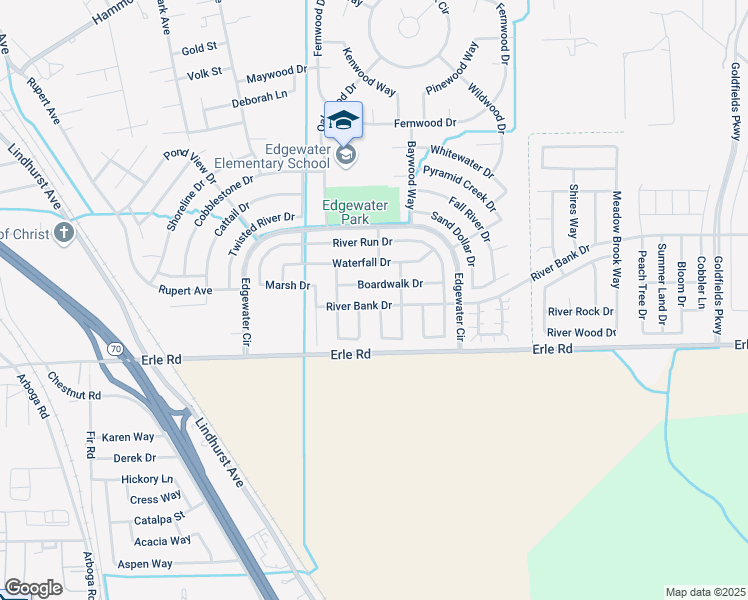map of restaurants, bars, coffee shops, grocery stores, and more near 1827 River Bank Drive in Marysville