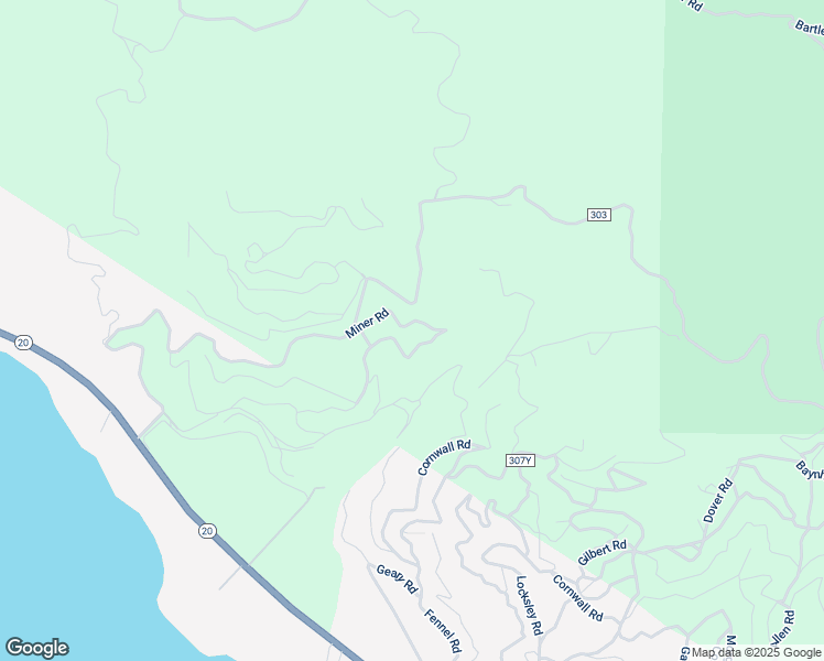map of restaurants, bars, coffee shops, grocery stores, and more near 5457 Miner Road in Lucerne