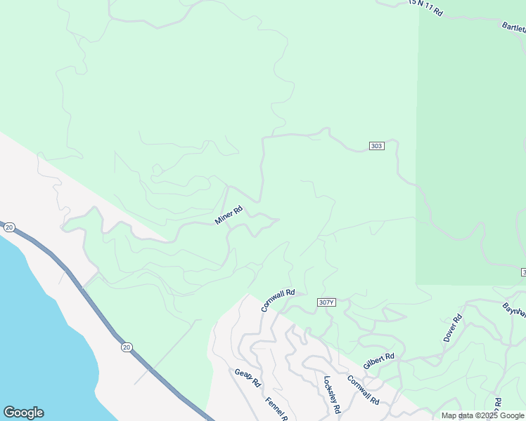 map of restaurants, bars, coffee shops, grocery stores, and more near 5457 Miner Road in Lucerne