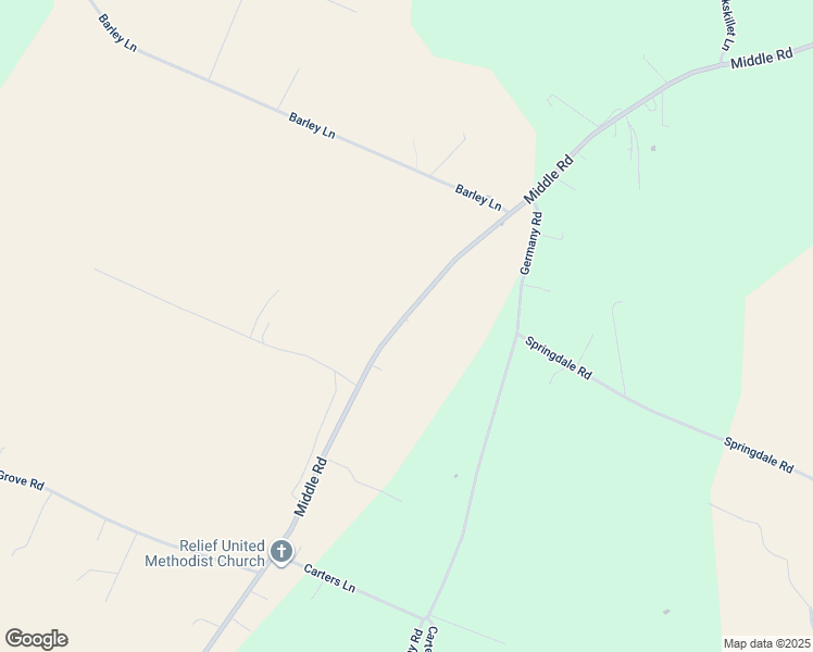 map of restaurants, bars, coffee shops, grocery stores, and more near 4993 Middle Road in Winchester