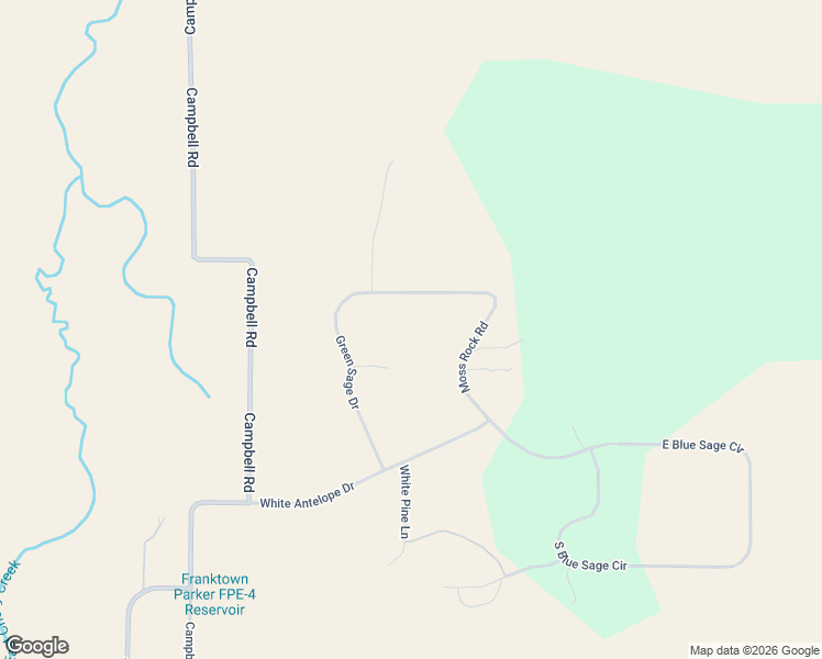 map of restaurants, bars, coffee shops, grocery stores, and more near 19635 Green Sage Drive in Colorado Springs