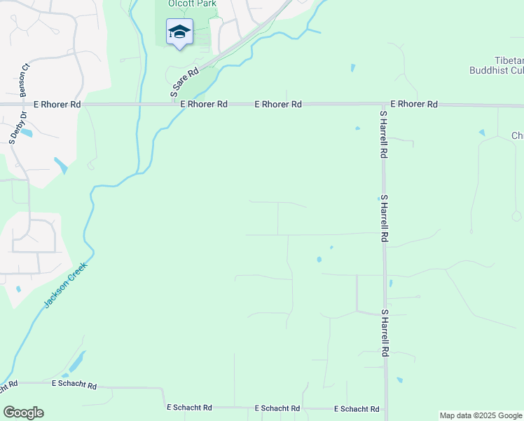 map of restaurants, bars, coffee shops, grocery stores, and more near 2514 East Summer Creek Drive in Bloomington